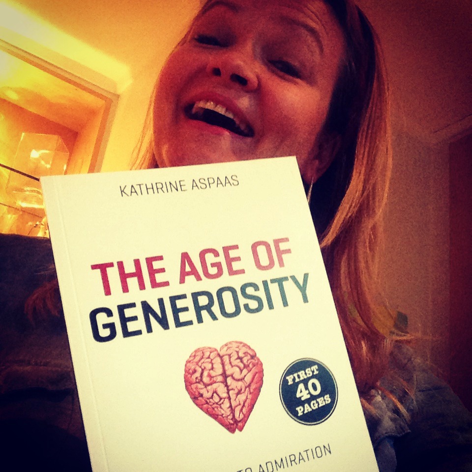 The Age of Generosity - Endelig kom de inn døra her! De første 40 sidene på engelsk. Jippiiiii!