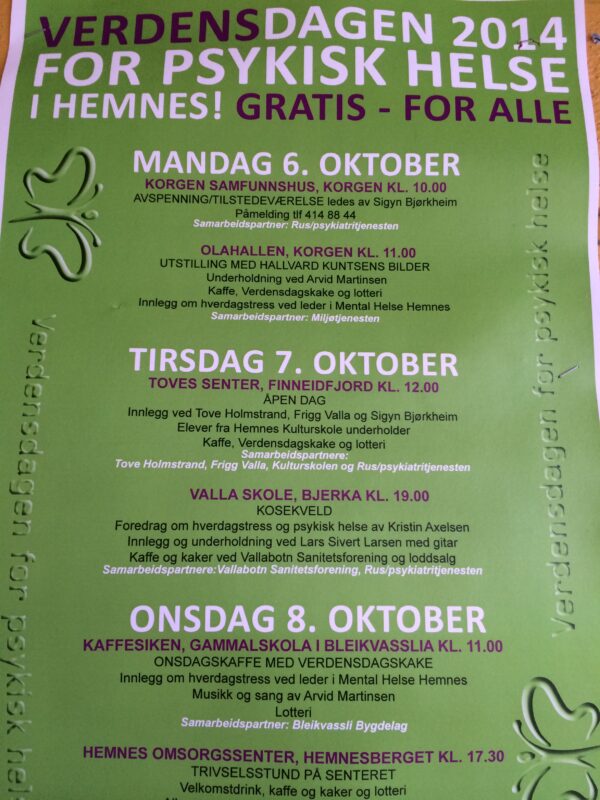 I kommunen Hemnes i Helgeland feirer de i en hel uke!